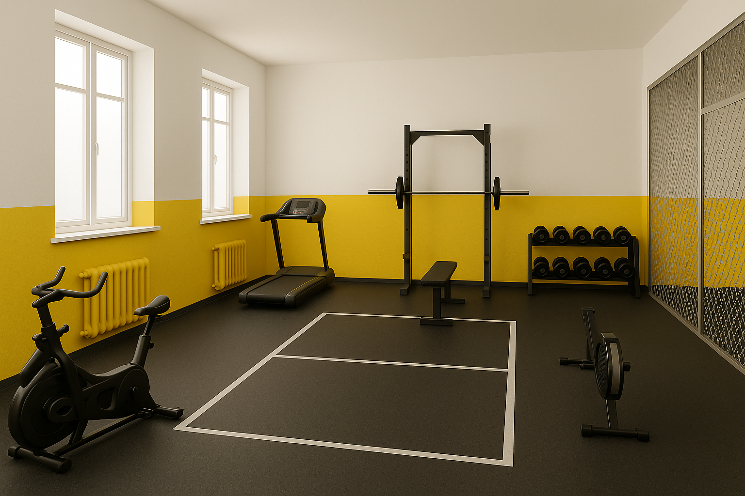 Vision for renovated Moldova gymnasium with modern equipment and facilities